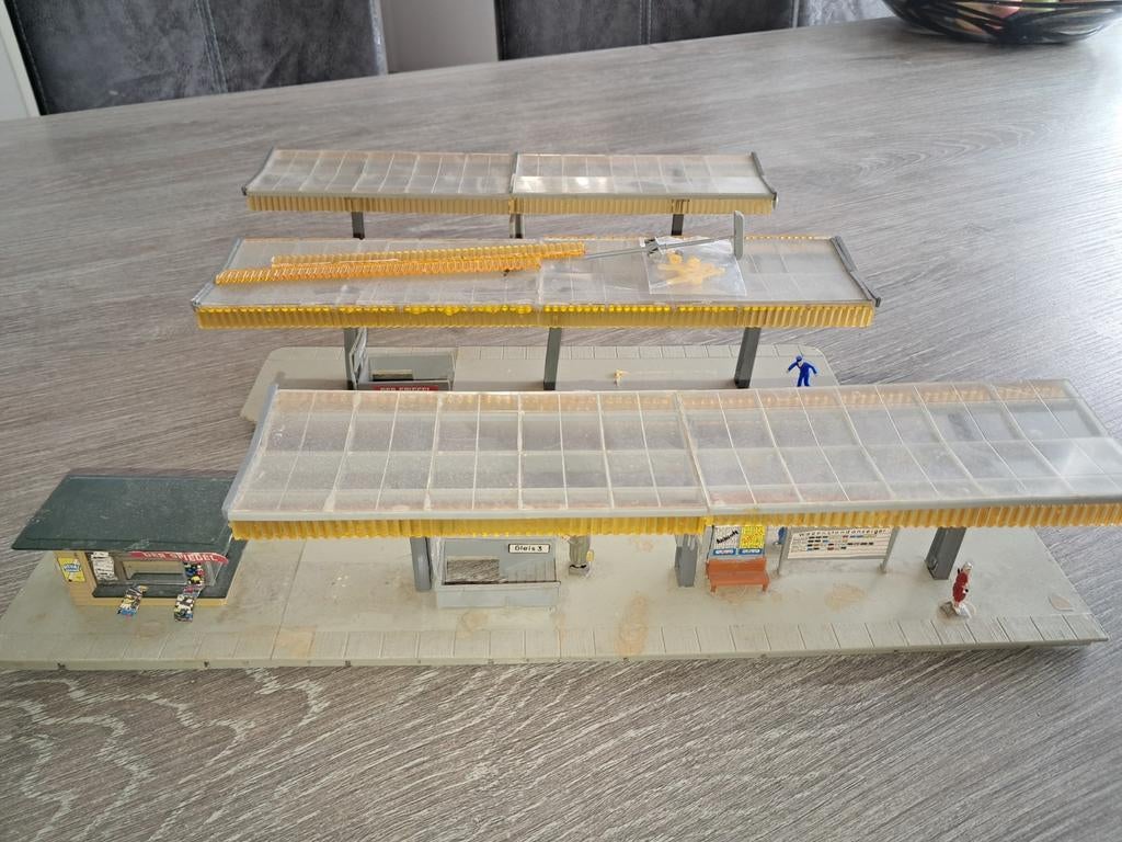 FALLER PERRONDELEN 3 STUKS, Ophalen of Verzenden, Gelijkstroom of Wisselstroom, Brug, Tunnel of Gebouw, Overige merken