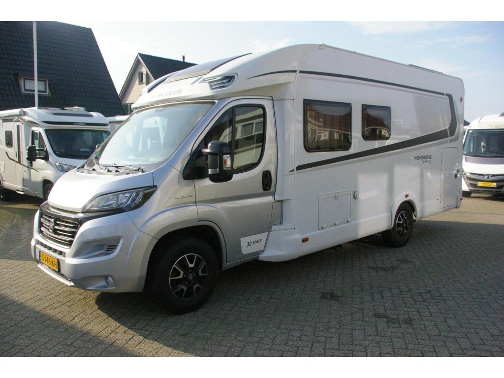 Weinsberg CaraSuite 700 ME Enkele bedden, XXL Garage, Caravans en Kamperen, Weinsberg, Ringverwarming, Bedrijf, Koelkast