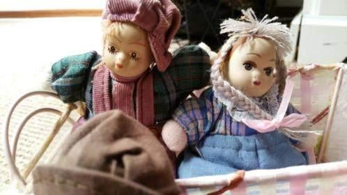 Oude poppen, Verzamelen, Poppen, Ophalen of Verzenden, Zo goed als nieuw, Pop
