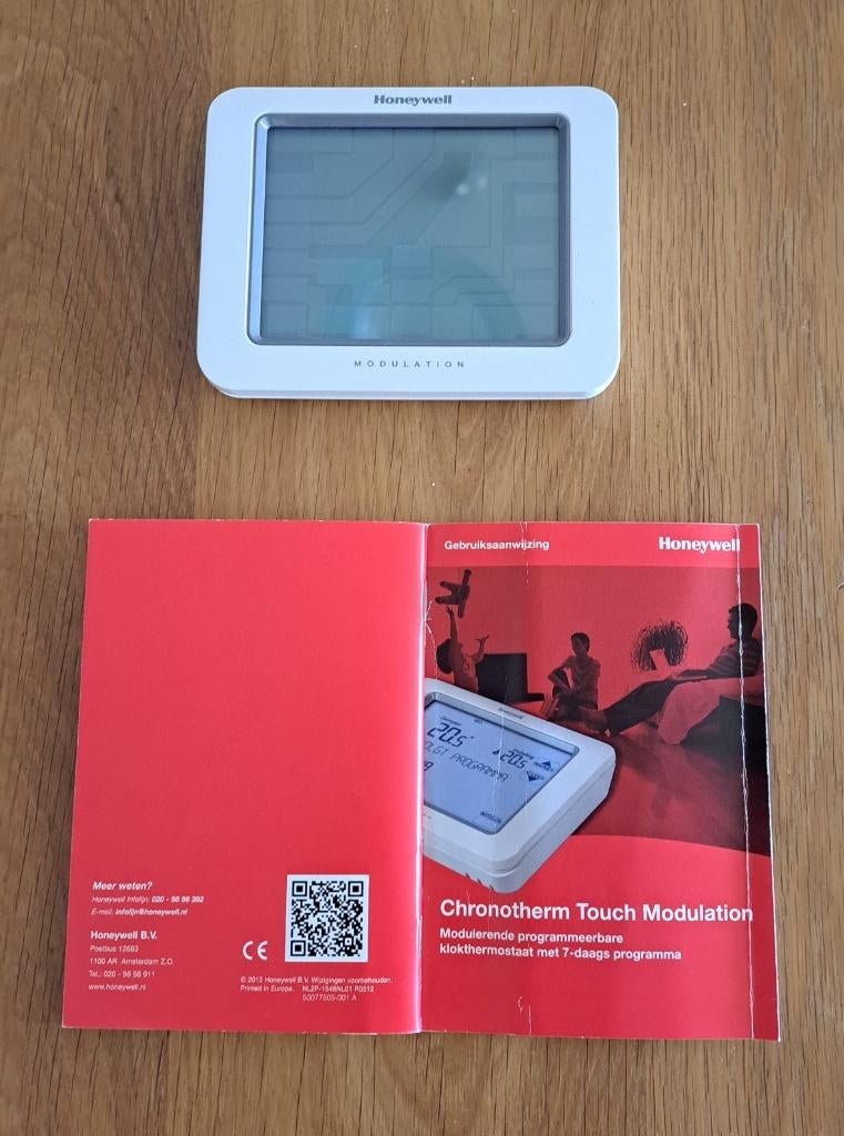 Chronotherm Honeywell klokthermostaat Type TH8210M1003, Doe-het-zelf en Verbouw, Thermostaten, Ophalen of Verzenden, Gebruikt