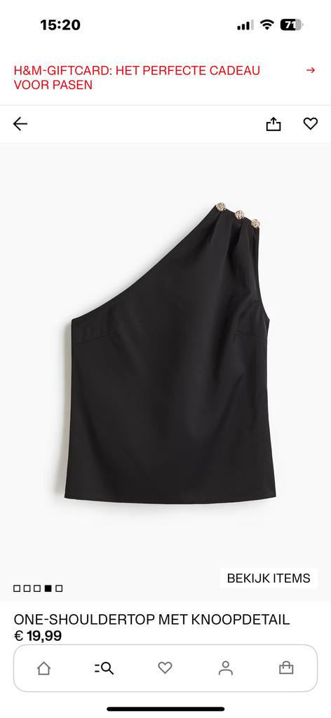 H&M niuew blouses (M) per stuks, Ophalen of Verzenden, Nieuw, Maat 38/40 (M), Zwart