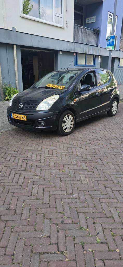 Nissan Pixo 1.0 lpg g3 met klepsmering opknapper Bj 2013, Voorwielaandrijving, Euro 5, Stof, 866 kg