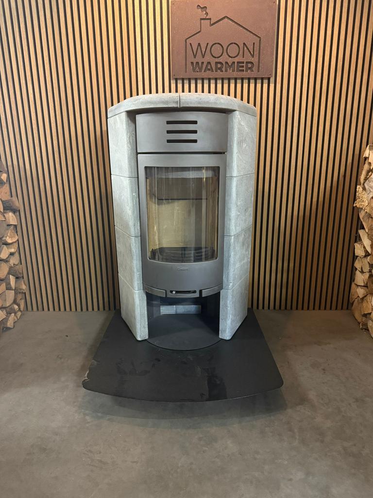 25209 Speksteenkachel Contura 6kw, Ophalen, Gebruikt, Houtkachel, Vrijstaand