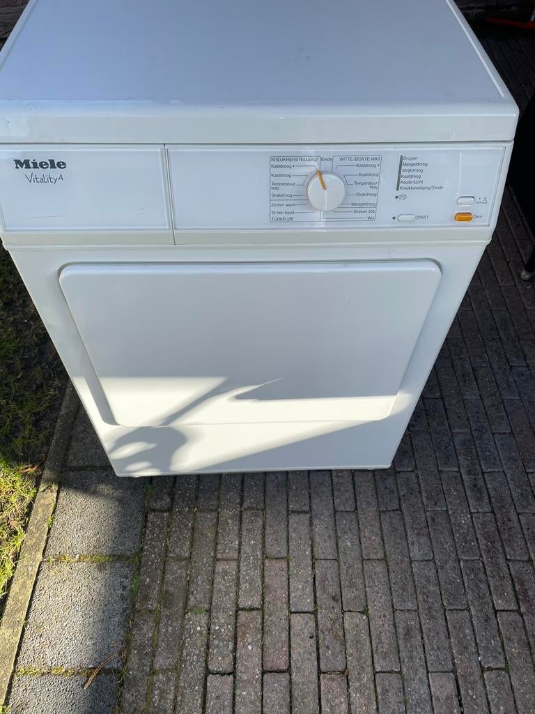 Miele luchtdroger vitality, Witgoed en Apparatuur, 6 tot 8 kg, Luchtafvoer, Ophalen of Verzenden, Zo goed als nieuw