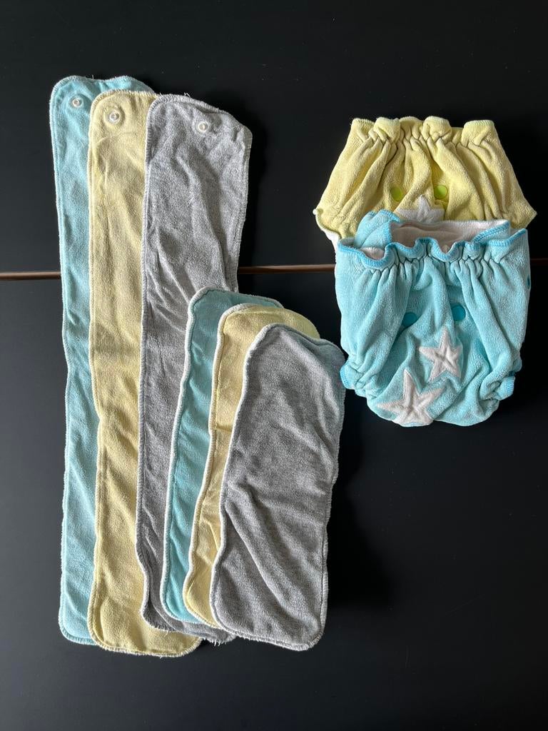 Set Wasbare luier petitie lulu, Ophalen of Verzenden, Zo goed als nieuw, Overige typen