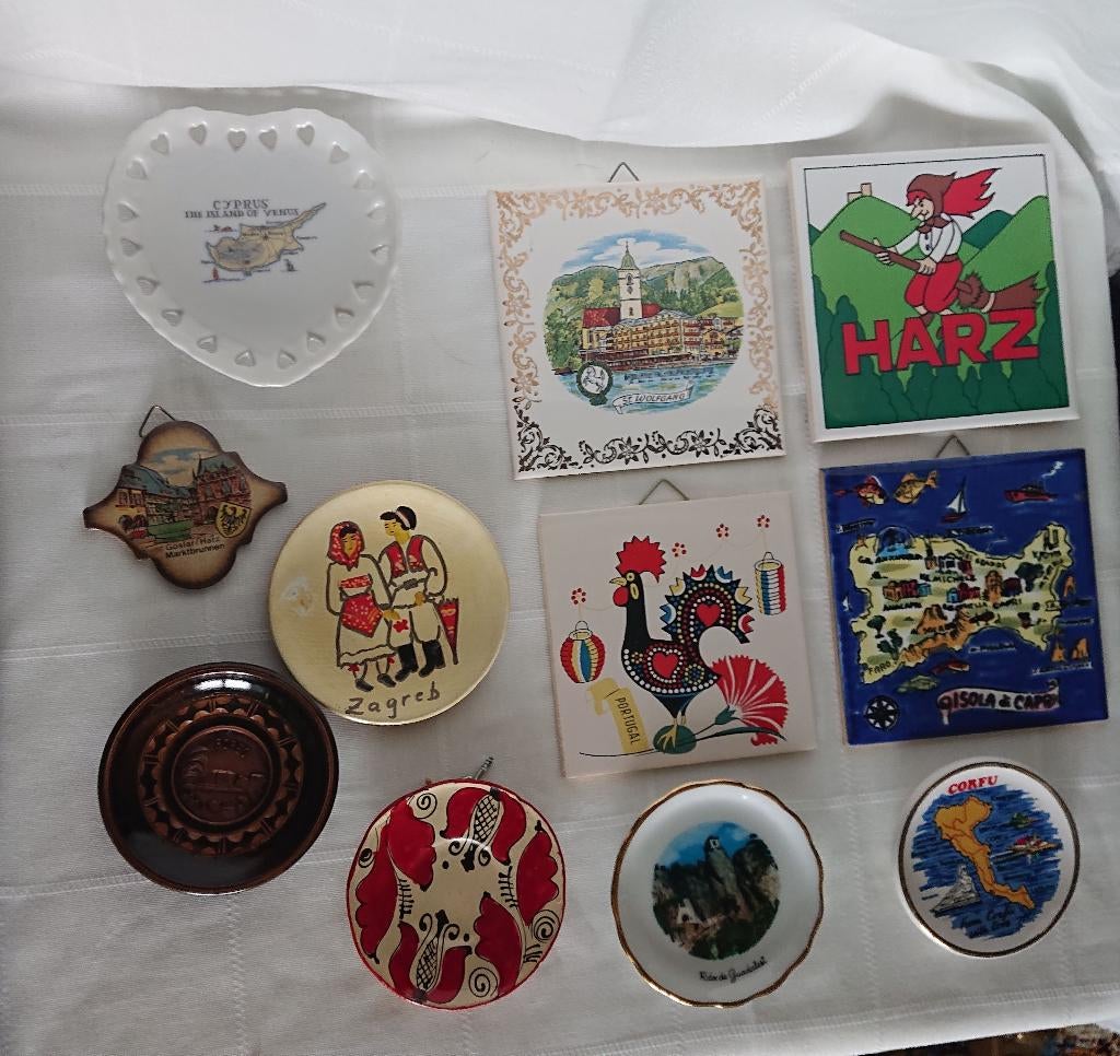 Vintage Tegeltjes Heel Veel - Kitsch & Uniek!, Antiek en Kunst, Ophalen