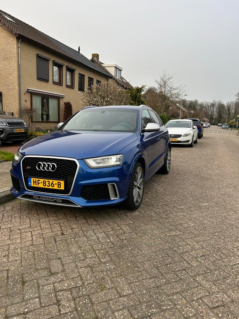 Audi RSQ3 Quattro 2014 Automaat, Automaat, Zwart, Blauw, Leder