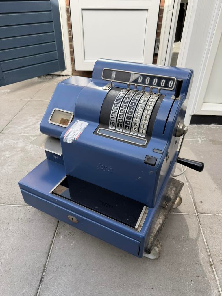 Vintage Mechanische Winkel Kassa, Ophalen of Verzenden