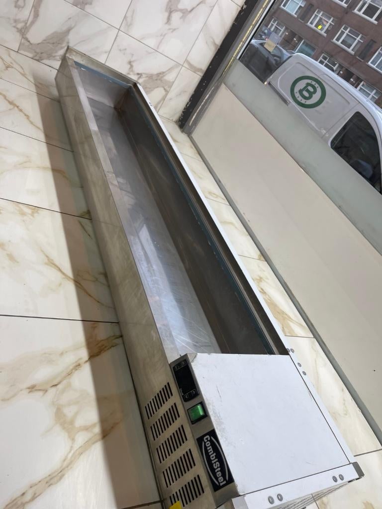 Combisteel koelvitrine 200cm, Zakelijke goederen, Ophalen, Nieuw zonder verpakking, Koelen en Vriezen