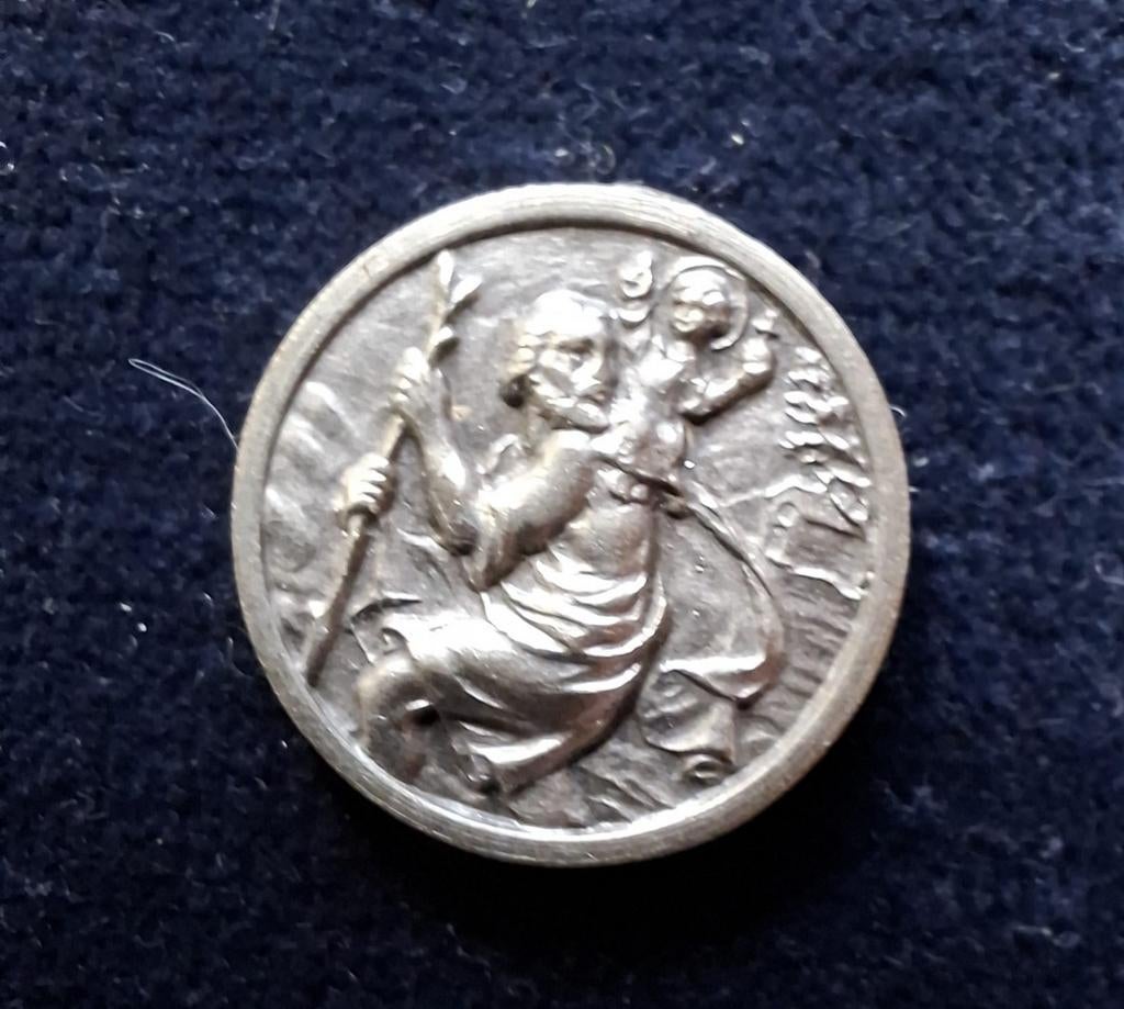 Christoffel dashbordplakker., Verzamelen, Ophalen of Verzenden