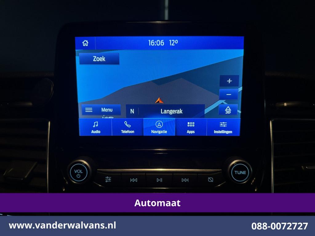 Ford Transit Custom 2.0 TDCI 130pk Automaat L2H1 Euro6 Airco, 4 cilinders, Zwart, Origineel Nederlands, Bedrijf