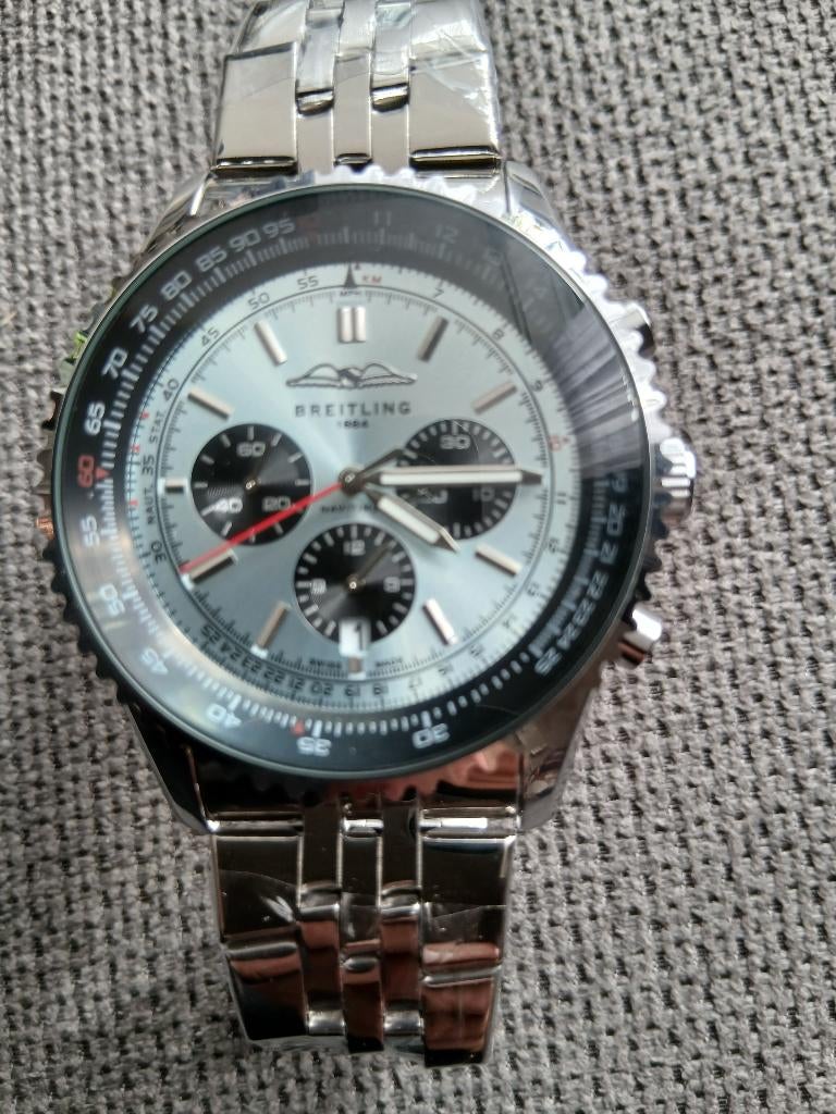 Breitling Navitimer 1884, Sieraden, Tassen en Uiterlijk, Horloges | Heren, Staal, Staal, Breitling, Polshorloge