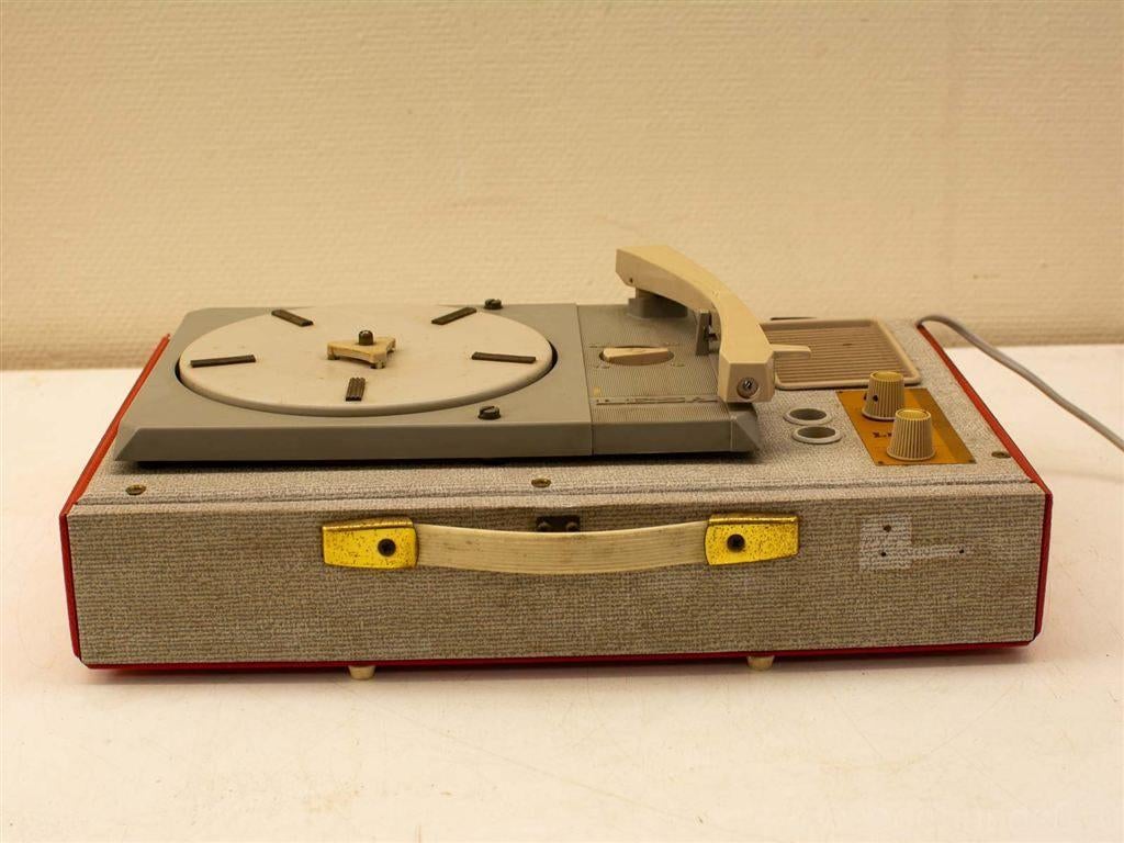 vintage lesa platenspeler in koffer 29820