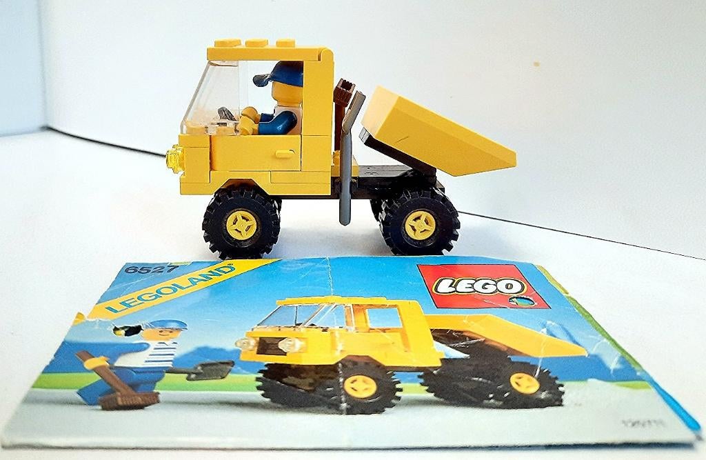 Lego Tipper Truck 6527 (1989), Verzenden, Zo goed als nieuw, Complete set, Lego