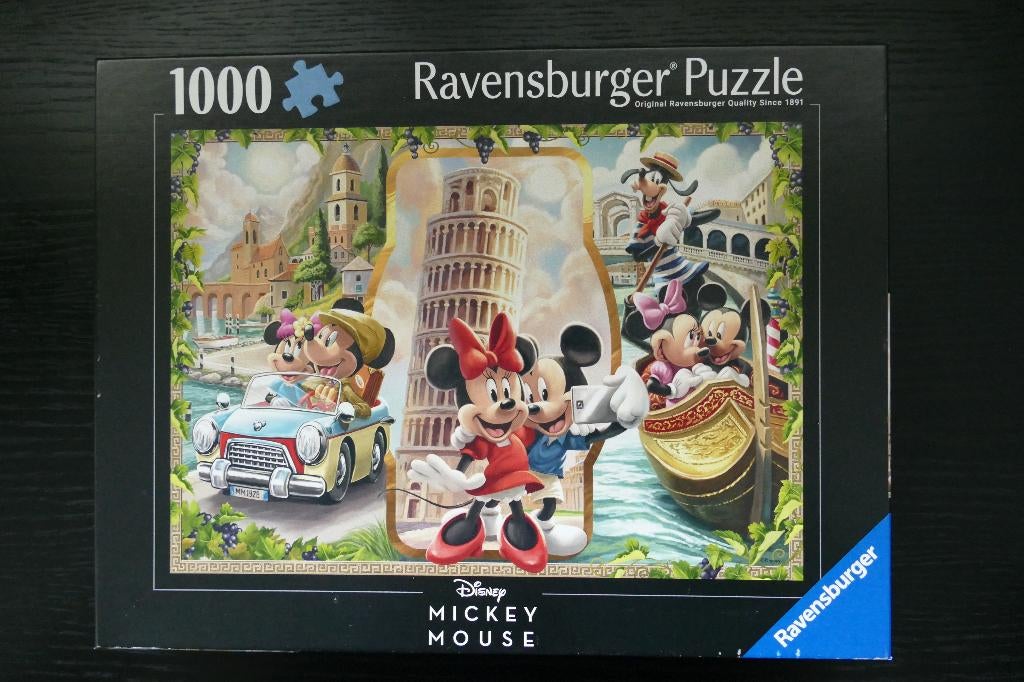 Ravensburger Mickey Mouse Legpuzzel, Hobby en Vrije tijd, Denksport en Puzzels, Ophalen of Verzenden, 500 t/m 1500 stukjes, Zo goed als nieuw