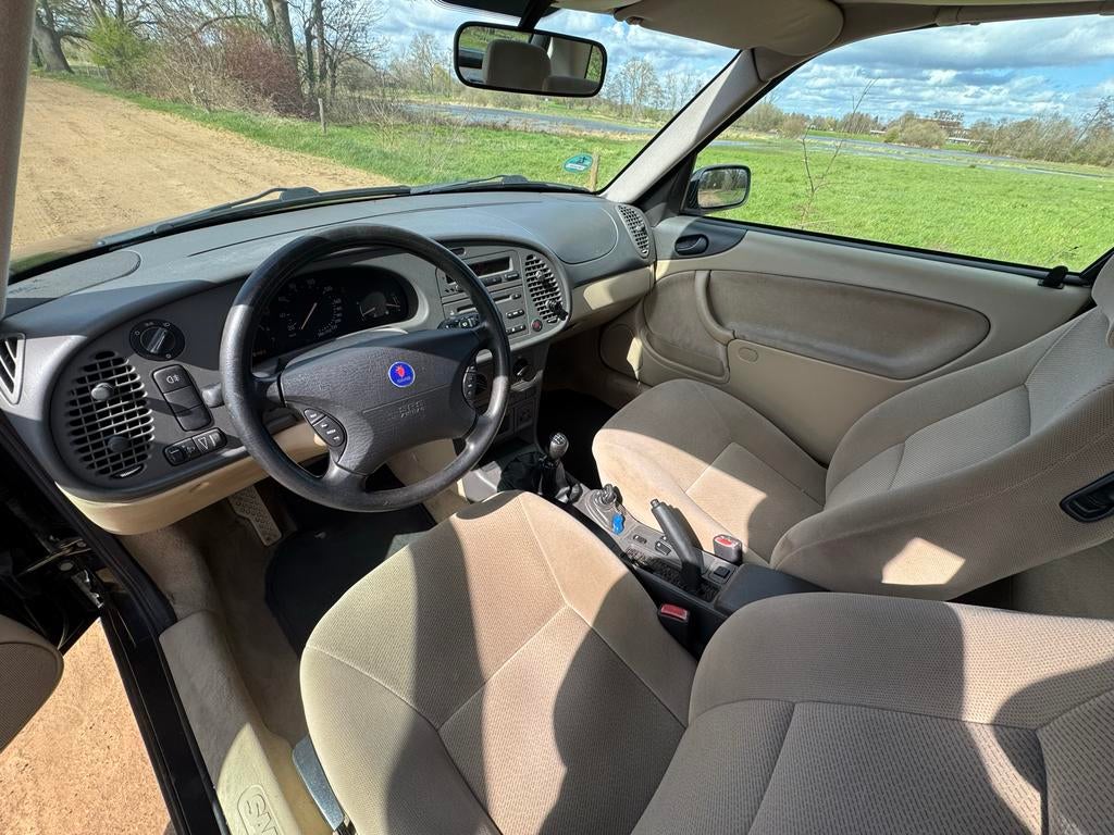 Saab 9-3 2.0 T Coupe 2002 Zwart, Auto's, Saab, Particulier, Saab 9-3, ABS, Airconditioning, Centrale vergrendeling, Lichtmetalen velgen