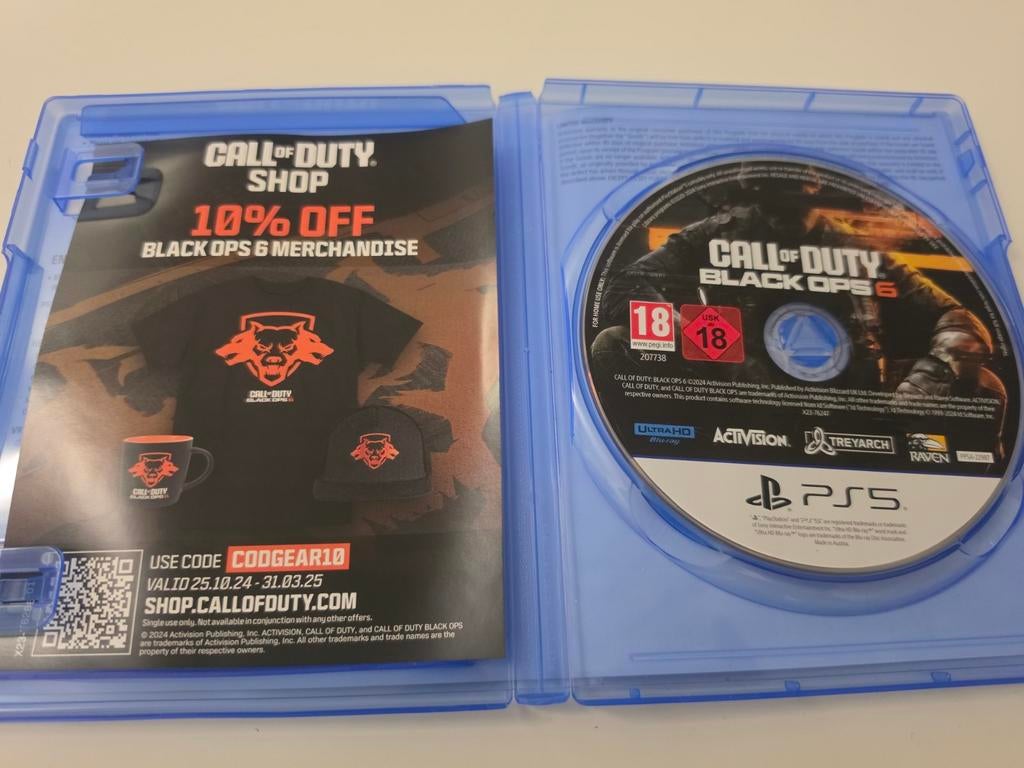 Call of Duty Black Ops 6 voor Playstation 5 Lees Goed Aub, Activision NL, Activision, Ophalen of Verzenden, Zo goed als nieuw