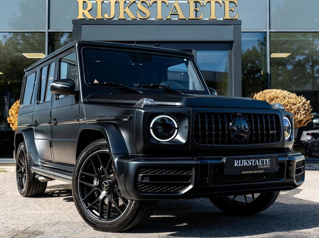 Mercedes G-klasse G63 AMG|PANO|MAT|MEMORY|H&K|22''|FACELIFT, Auto's, Automaat, Gebruikt, G-Klasse, Zwart
