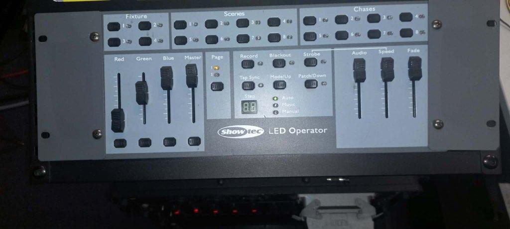 Showtec LED operator, Ophalen of Verzenden, Zo goed als nieuw, Overige typen