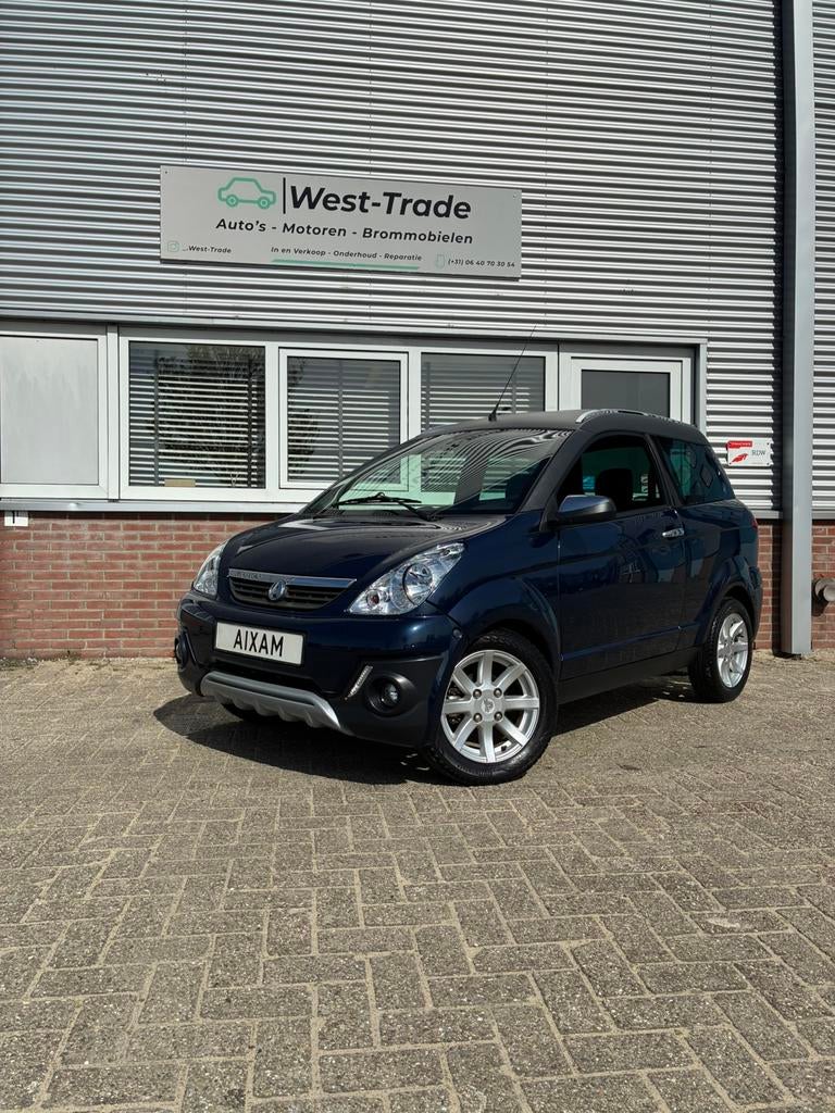 Aixam Crossover Premium 2012 | Parelmoer Blauw | Topstaat |, Diversen, Brommobielen en Scootmobielen, Zo goed als nieuw, 46 km of meer