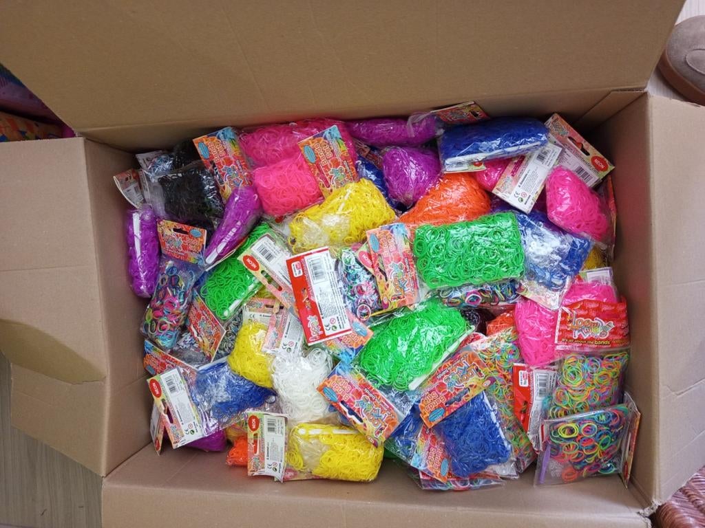 Loom elastiekjes HEEL VEEL!, Ophalen of Verzenden