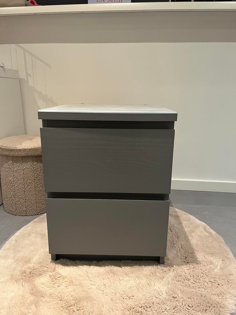 Ladekast 2 lades malm, Huis en Inrichting, Kasten | Ladekasten, Minder dan 50 cm, 1 of 2 laden, Ophalen of Verzenden, Zo goed als nieuw