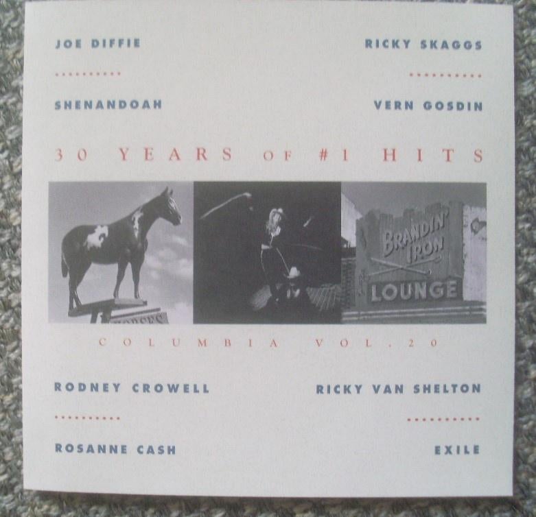 30 Years of #1 Hits vol.20 (CD) oa Ricky Skaggs, Shenandoah, Cd's en Dvd's, Ophalen of Verzenden, Zo goed als nieuw