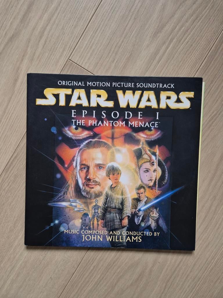 Star Wars Episode I The Phantom Menace Soundtrack Vinyl, Cd's en Dvd's, Vinyl | Filmmuziek en Soundtracks, Zo goed als nieuw, 12 inch
