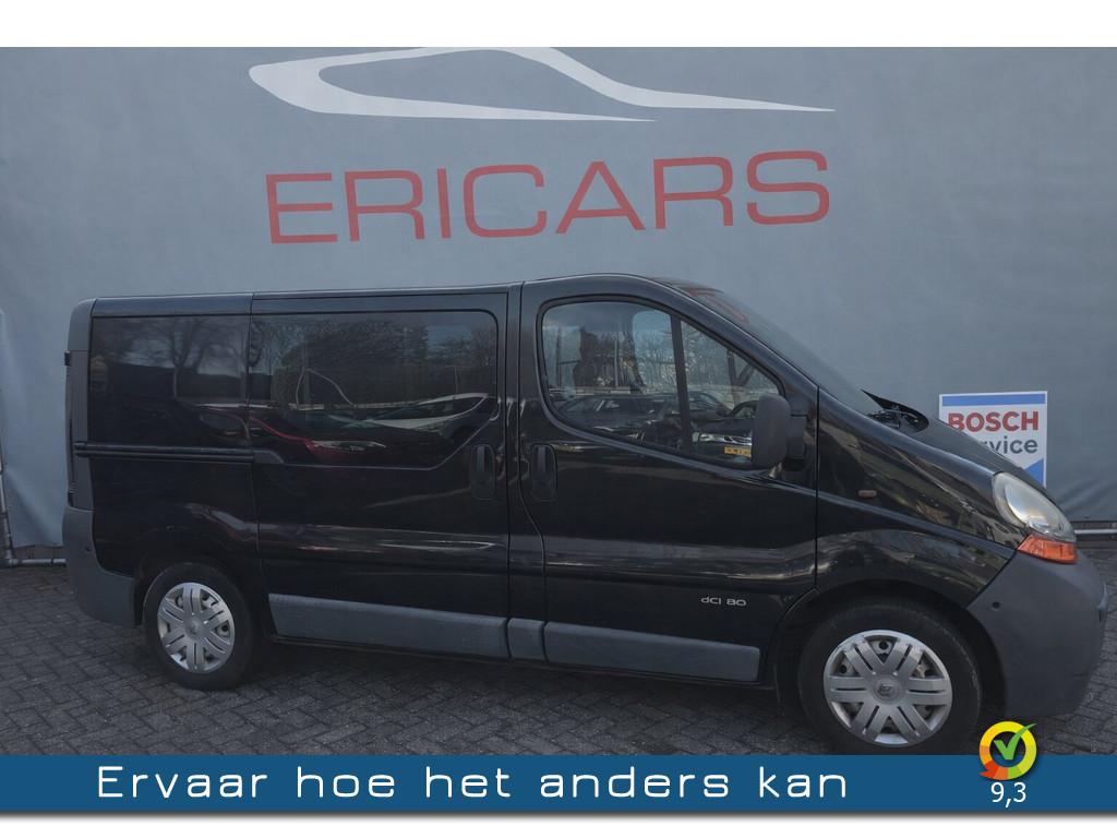 Renault Trafic 1.9 dCi L1H1 Série Spéciale Invalide auto, 1940 kg, Stof, Gebruikt, Zwart
