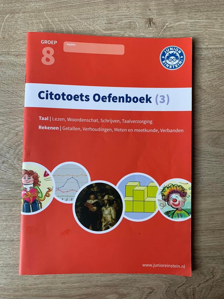 Citotoets oefenboek deel 3 groep 8 DIGITAAL, Boeken, Ophalen, Zo goed als nieuw, Overige niveaus, Nederlands