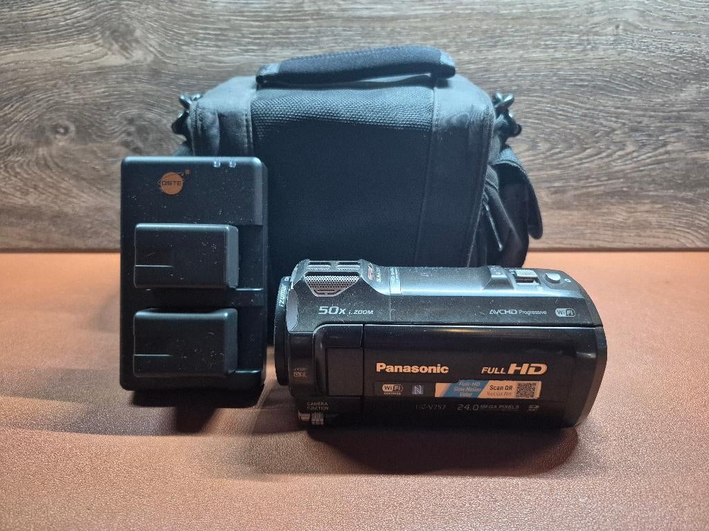 Panasonic HC-V757 videocamera, Full HD, Gebruikt, Panasonic, 20x of meer