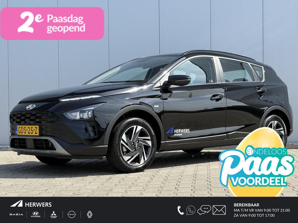Hyundai Bayon 1.0 T-GDI Comfort / Automaat / Navigatie midde, Auto's, Hyundai, Euro 6, Origineel Nederlands, Bedrijf, 19 km/l