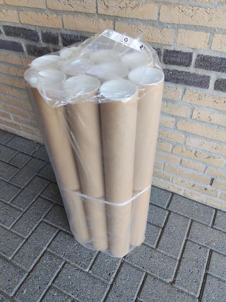 10 nieuwe kartonnen kokers, verzendverpakkingen, Ophalen, Nieuw