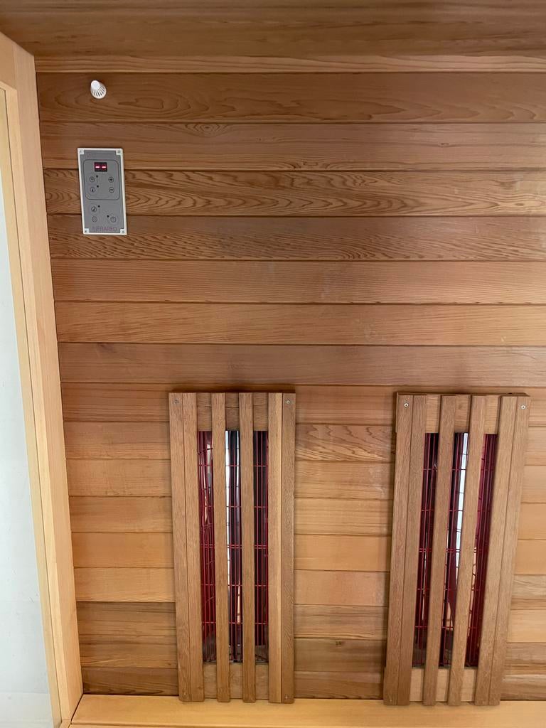 Infraroodsauna 2-persoons, Ophalen, Gebruikt, Infrarood, Complete sauna