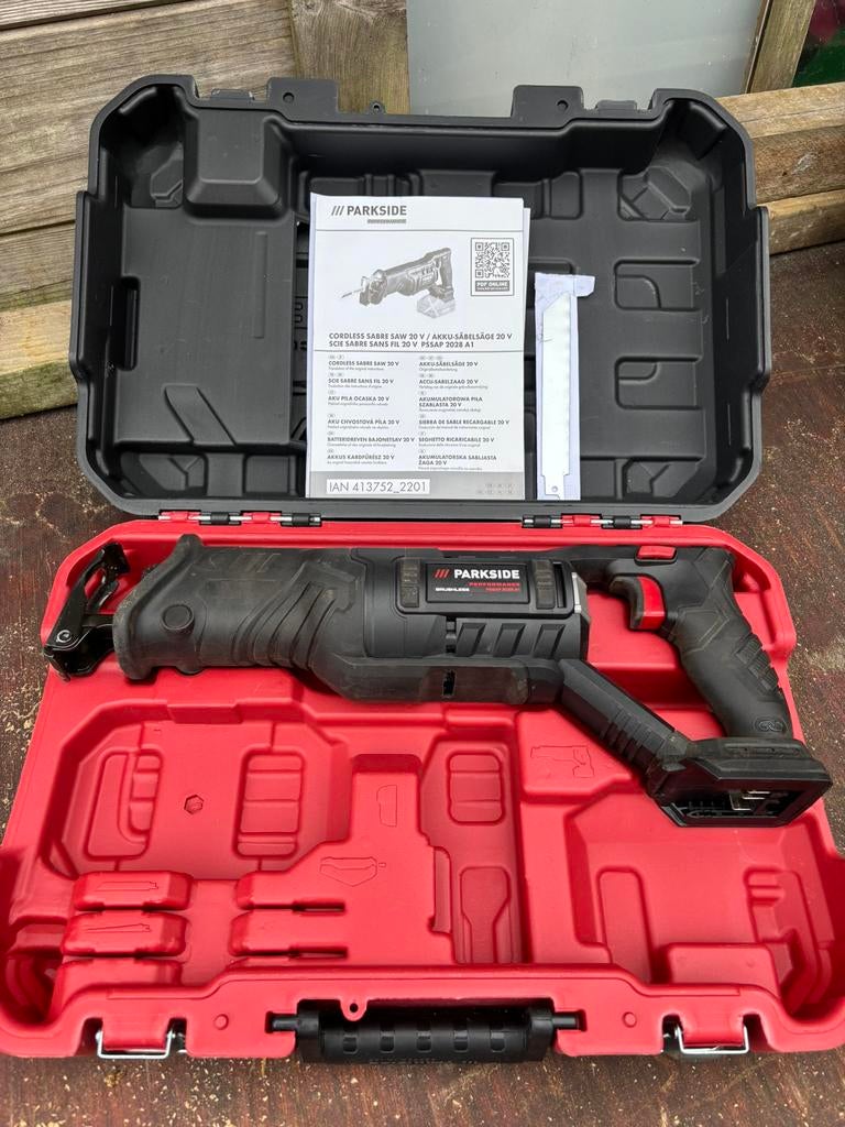 Defecte parkside performance recipro zaag, Ophalen, Gebruikt, Minder dan 600 watt, 30 tot 70 mm