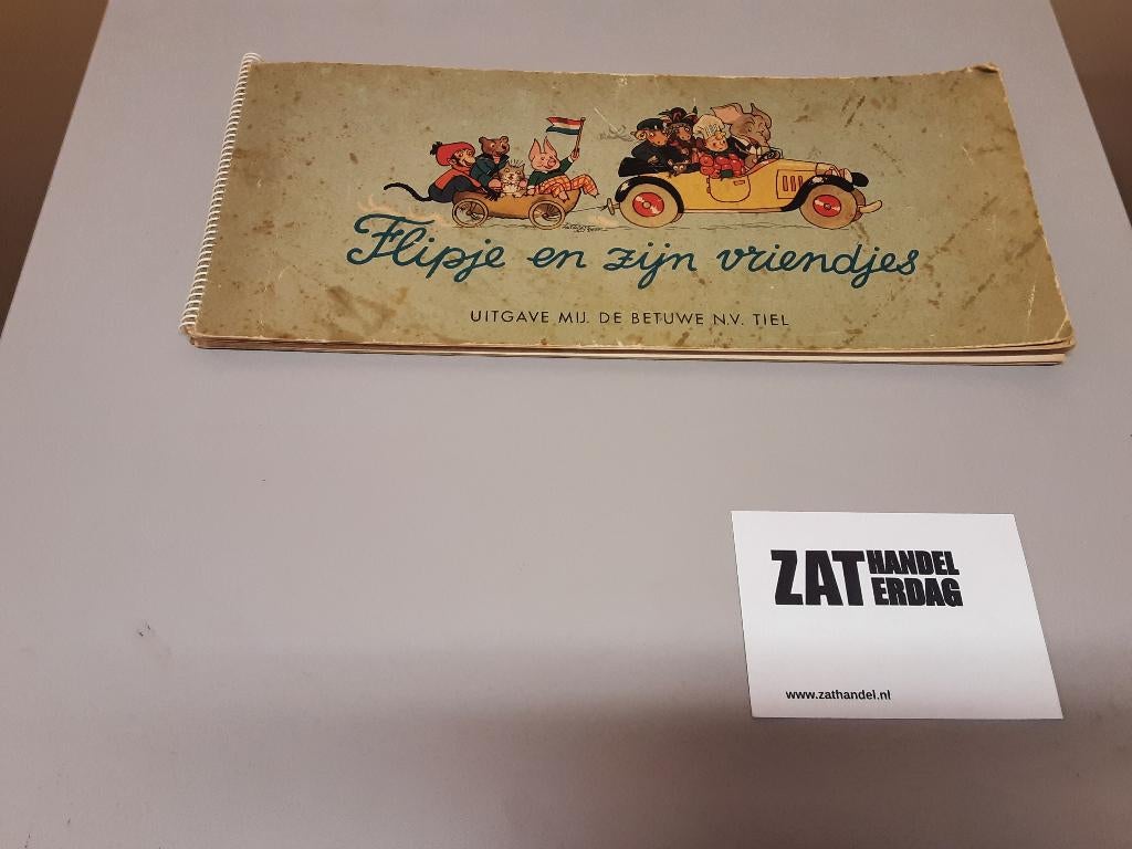 FLIPJE en zijn vriendjes Filmstroken album , compleet, Ophalen of Verzenden, Gelezen, Plaatjesalbum
