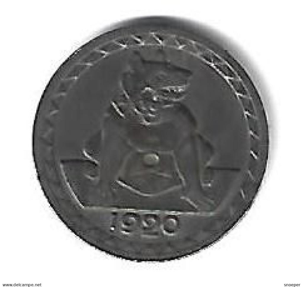 notgeld aachen 25 pfennig 1920 fe 1.8b, Verzenden, Duitsland, Losse munt