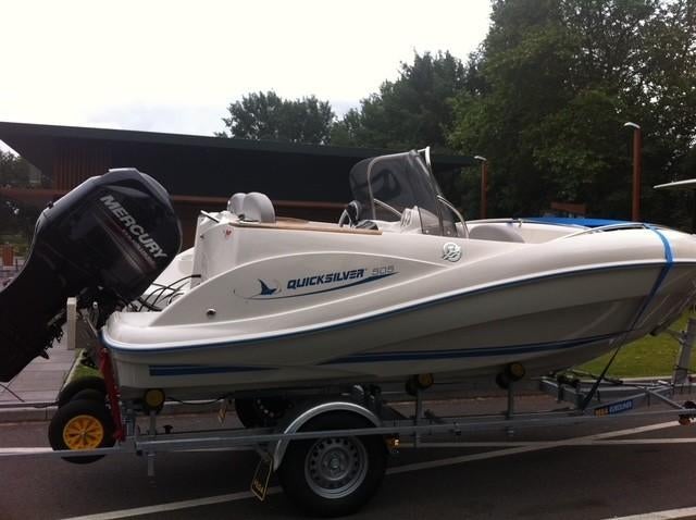 Quicksilver 505, Ophalen, 70 tot 120 pk, Zo goed als nieuw, 3 tot 6 meter