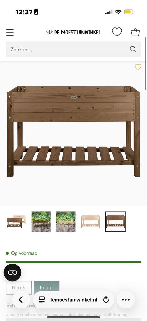 Kweektafel Hout L, Tuin en Terras, Kweekspullen, Ophalen of Verzenden, Nieuw, Kweektafel