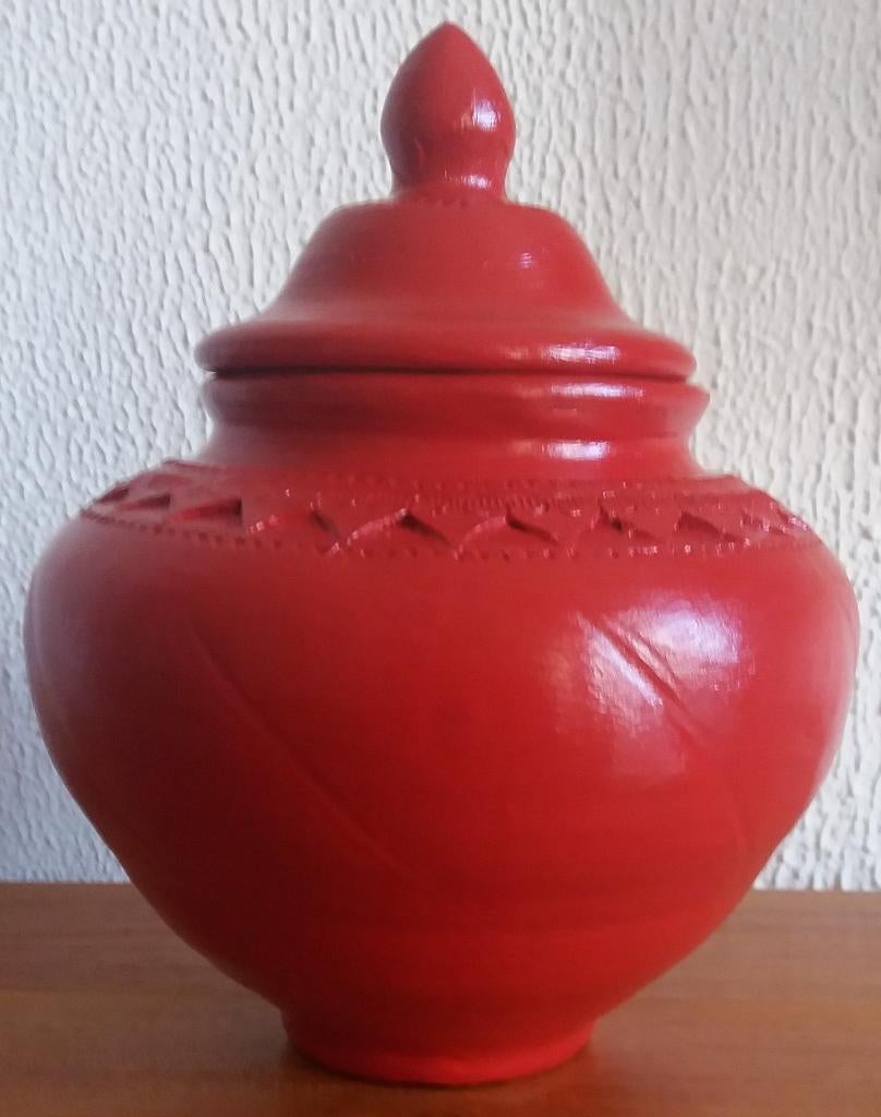 Urn Rood ( Verdeel urn ), Ophalen of Verzenden, Nieuw
