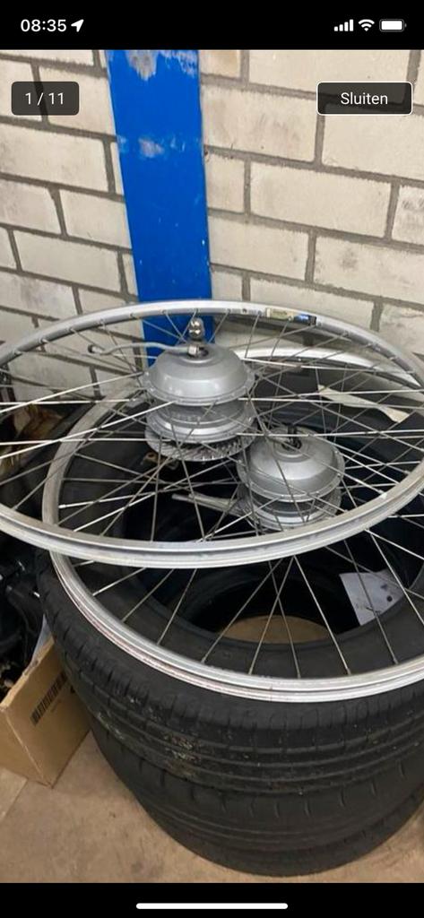 Gazelle elektrische fiets onderdelen, Fietsen en Brommers, Fietsonderdelen, Ophalen, Zo goed als nieuw, Algemeen