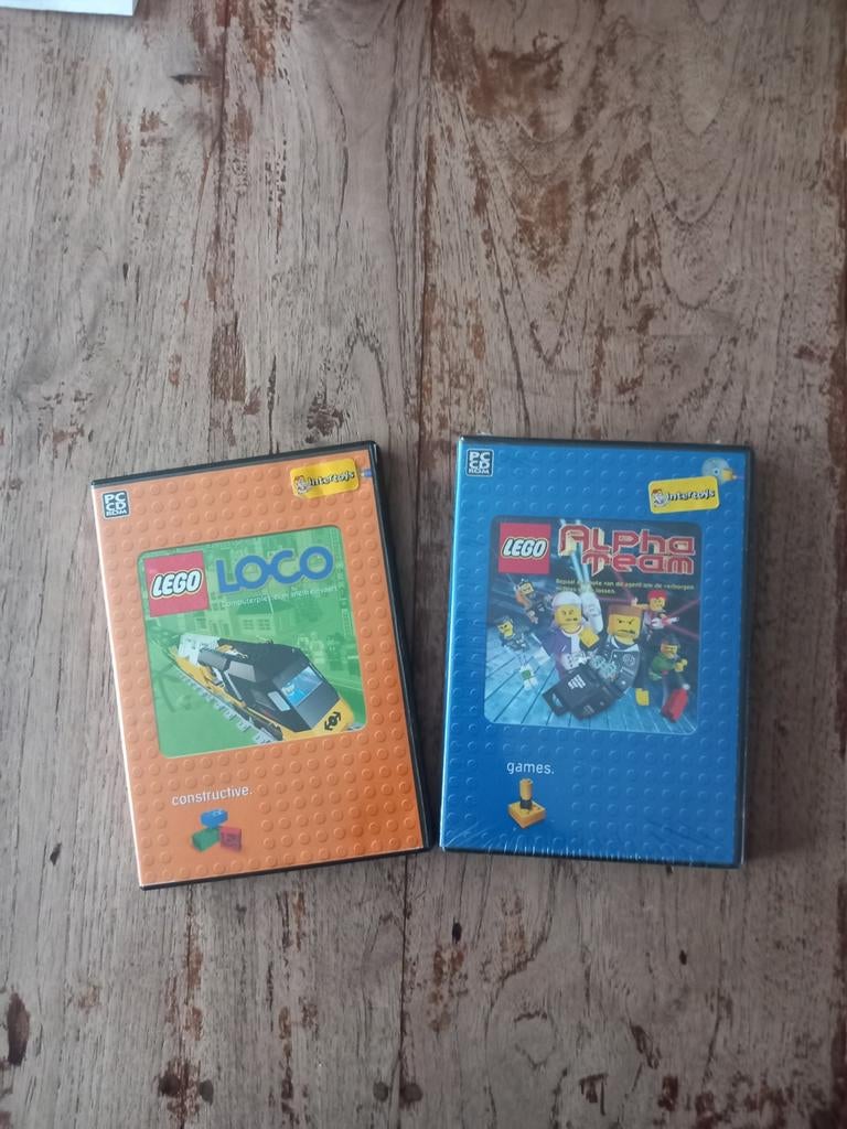 Lego PC Games: Loco & Alpha Team, Spelcomputers en Games, Games | Pc, Gebruikt, 1 speler, Ophalen of Verzenden, Strategie en Constructie