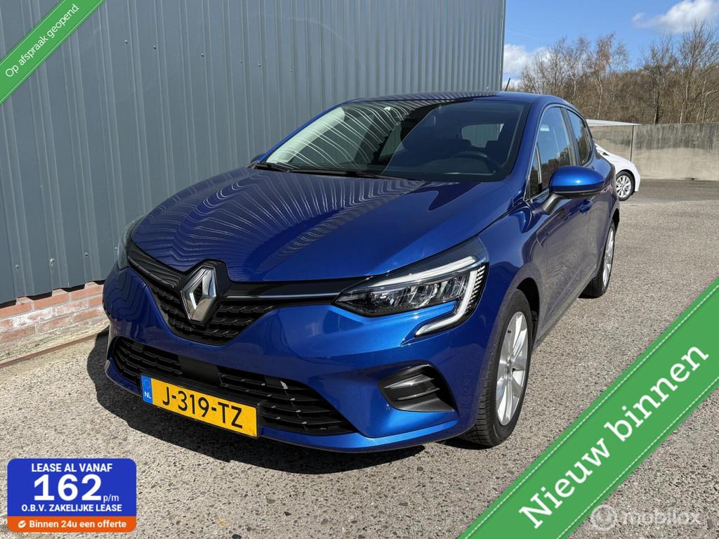 Renault Clio 1.0 TCe Intens NAP/LANE ASSIST/DIGI DASH/CARPLA, Voorwielaandrijving, 101 pk, Gebruikt, 580 kg