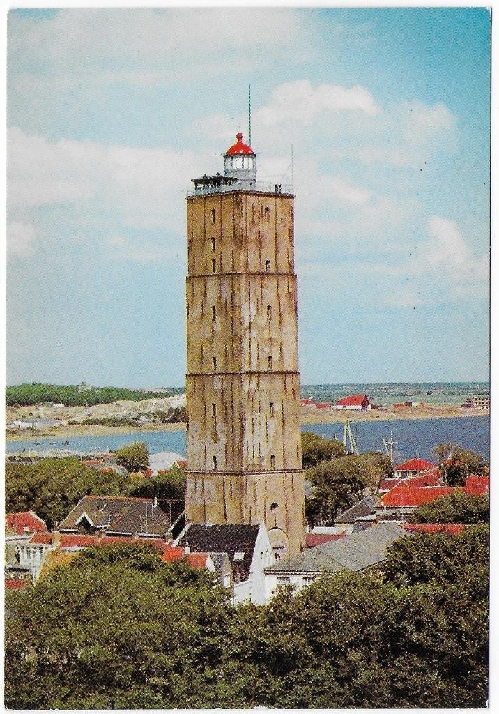 West Terschelling Brandaris Gelopen Ansichtkaart ( B4703 ), Verzamelen, Ansichtkaarten | Nederland, Ophalen of Verzenden, Voor 1920