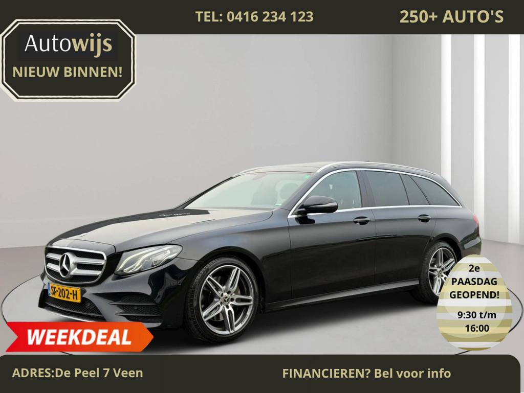 Mercedes-Benz E-klasse Estate 200 Business Solution AMG LINE, Automaat, 4 cilinders, Zwart, Origineel Nederlands
