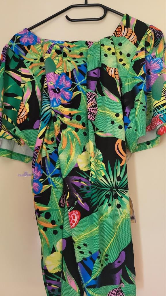 Co-ord set maat M, tropische print, zo goed als nieuw, Ophalen of Verzenden