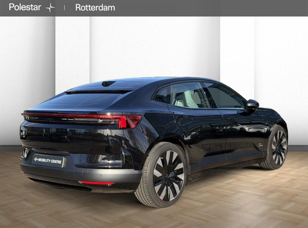 Polestar 4 Long range Single motor 100 kWh | Plus-, Pilot- &, Automaat, 12 maanden, Gebruikt, Zwart