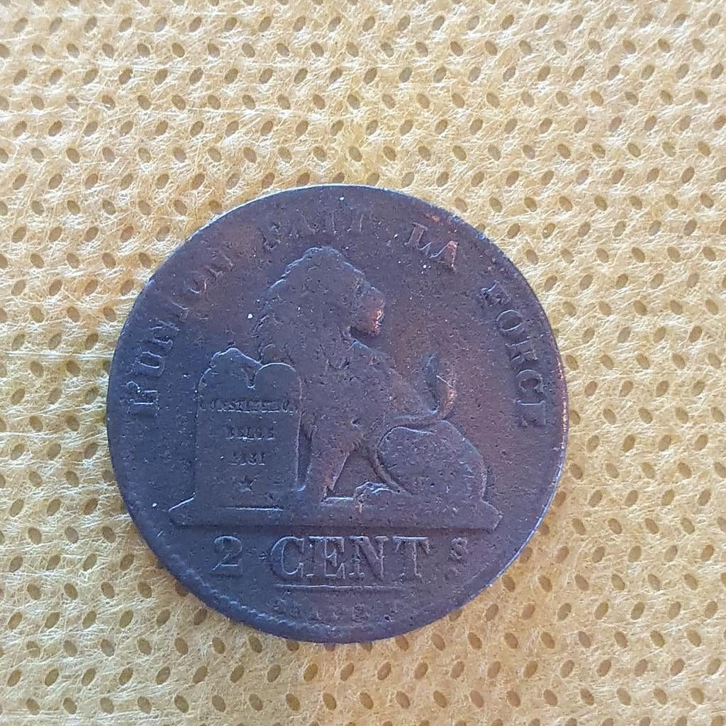 Nederlandse 2 cent munt uit 1870, Postzegels en Munten, Ophalen of Verzenden