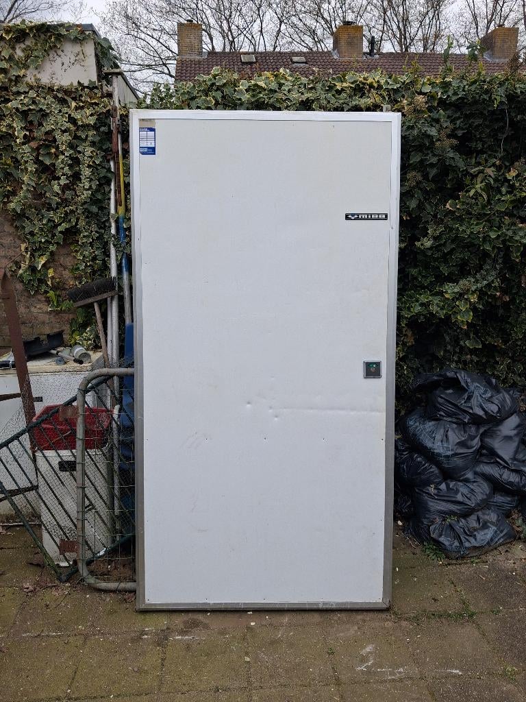 koelcel of diepvries deur, Gebruikt, Binnendeur, Minder dan 200 cm, Metaal