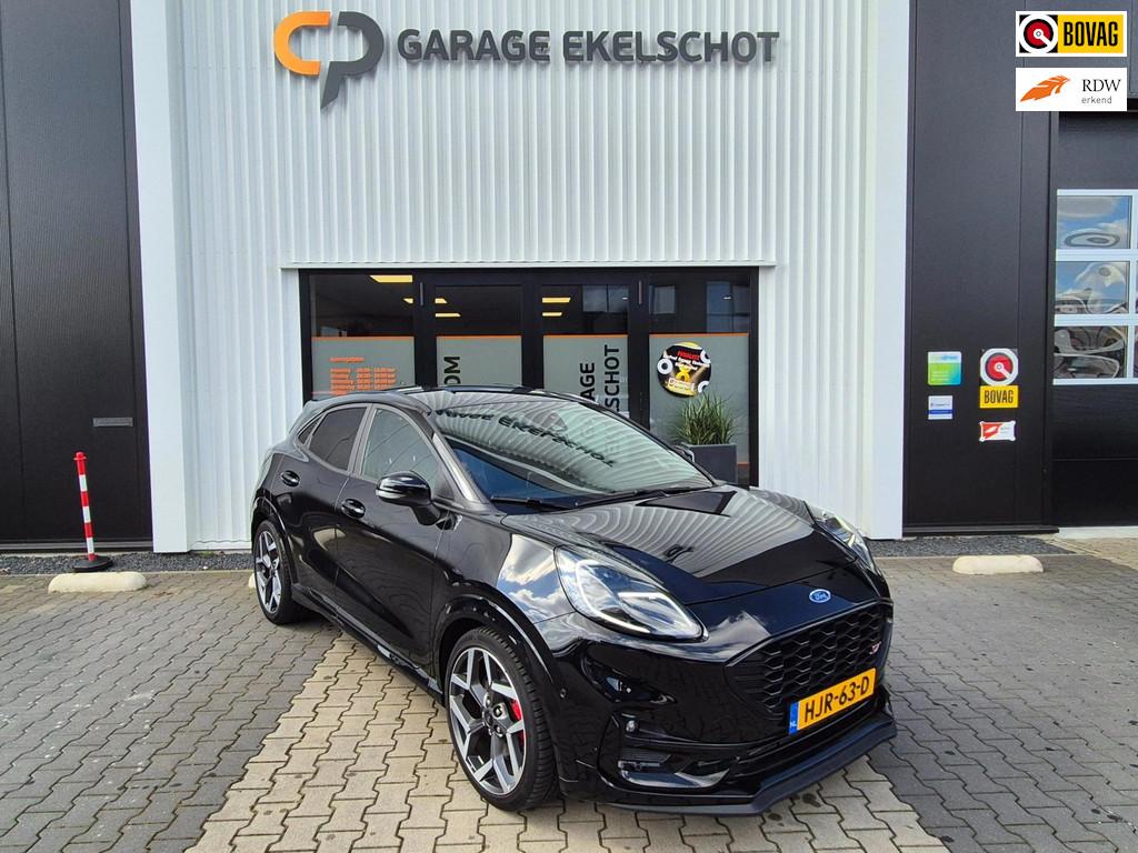 Ford Puma 1.5 ST Performance|200PK|Camera|Stuur/stoel verw, Leder en Stof, Zwart, Bedrijf, Handgeschakeld
